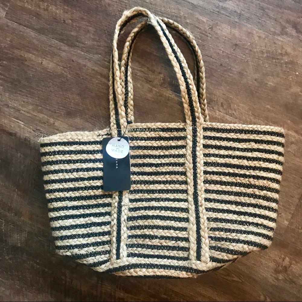 Zara Woven Bag